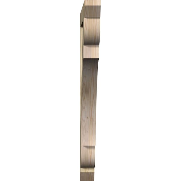 Olympic Slat Rough Sawn Bracket, Douglas Fir, 4W X 48D X 48H